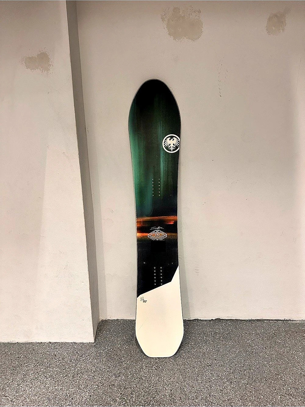 Sniper Snowboard Green & Black